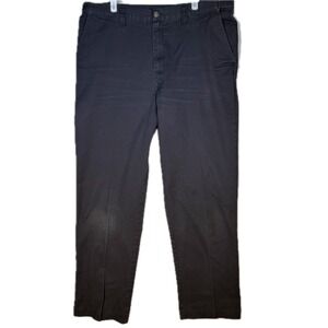 Dickies Men's Original Flex Work Pants 38 x 34 Black High-Rise Straight Leg